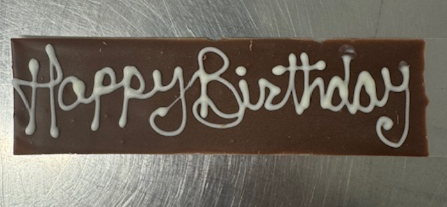 happy birthday plaque